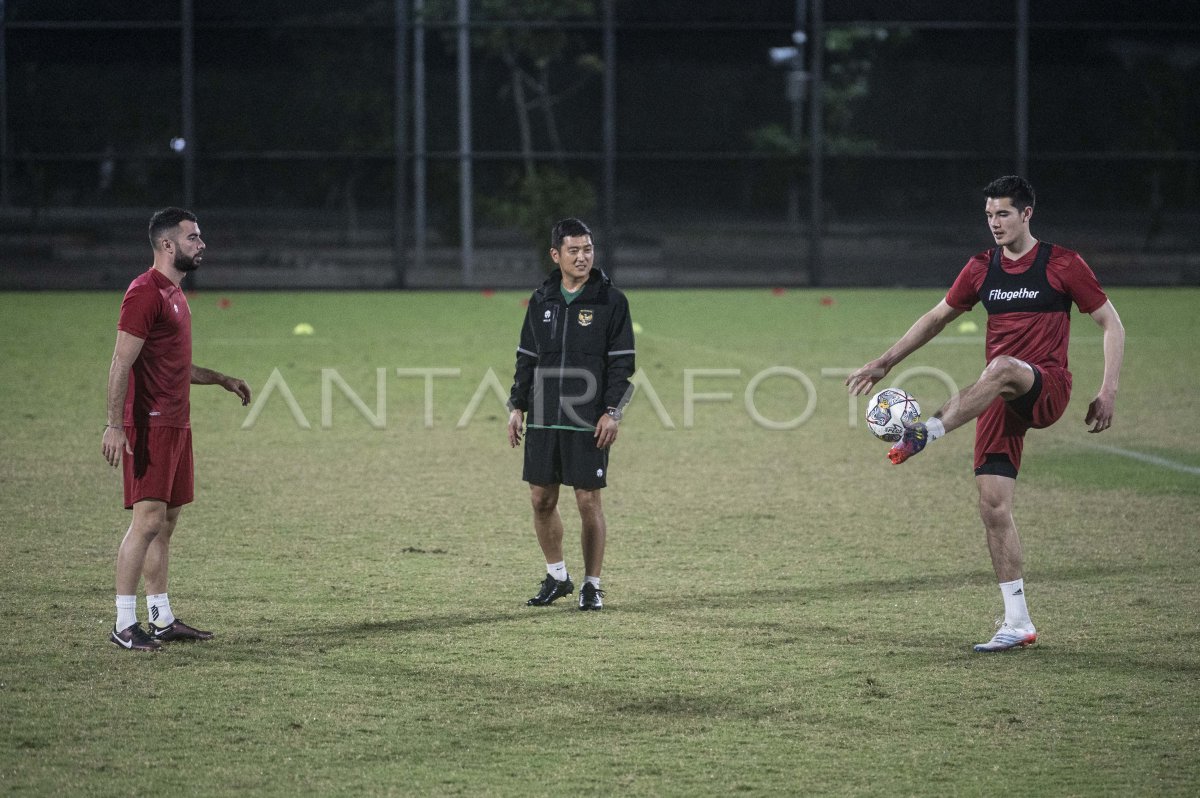 Latihan Timnas Indonesia Jelang Lawan Timnas Burundi Antara Foto