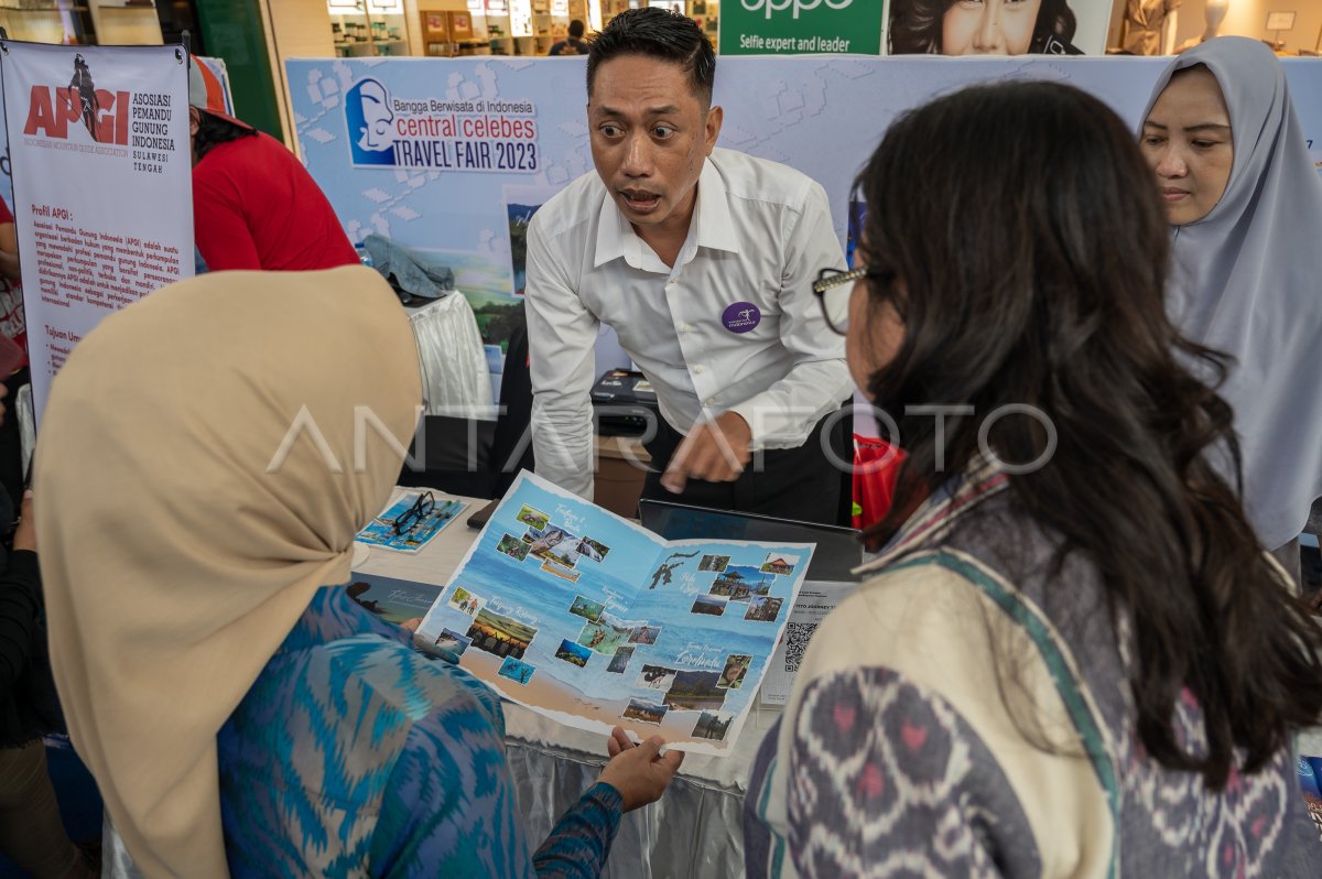 Pameran Perjalanan Wisata Sulteng Di Palu ANTARA Foto