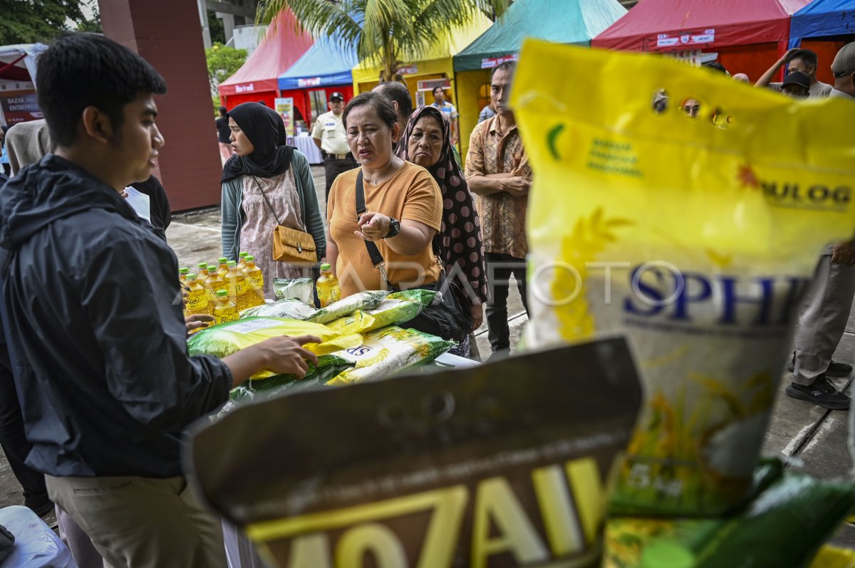 Operasi Pasar Murah Untuk Stabilisasi Harga Sembako Di Jakarta ANTARA