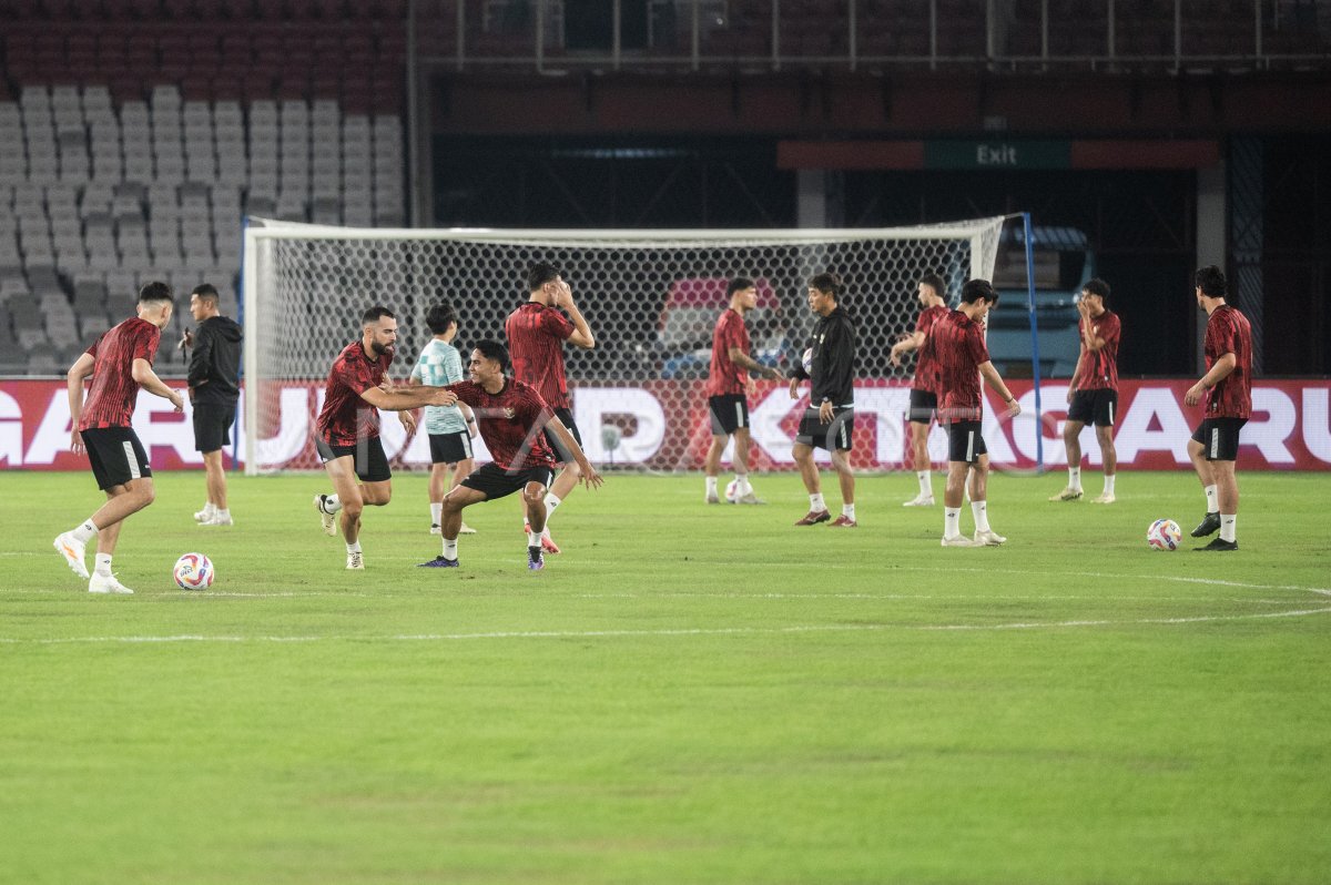 Latihan Timnas Indonesia Jelang Lawan Filipina Antara Foto