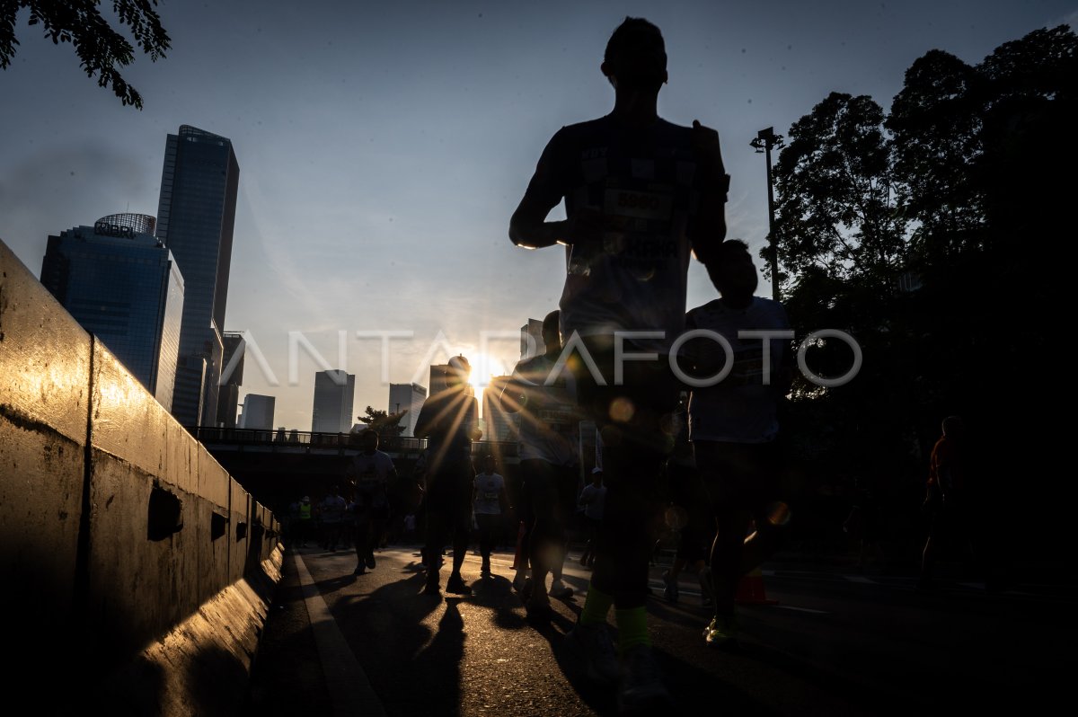 LPS Monas Half Marathon 2024 ANTARA Foto