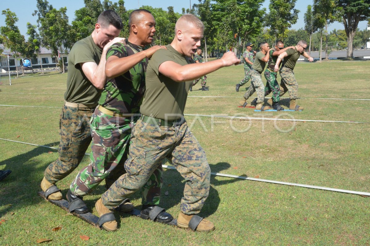 Latihan Bersama Usmc Marinir Antara Foto