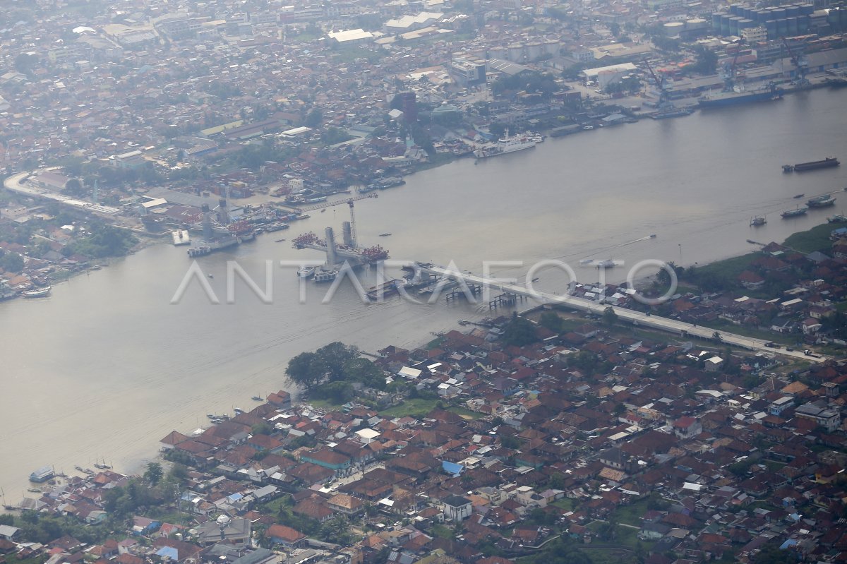 Pembangunan Jembatan Musi Iv Antara Foto