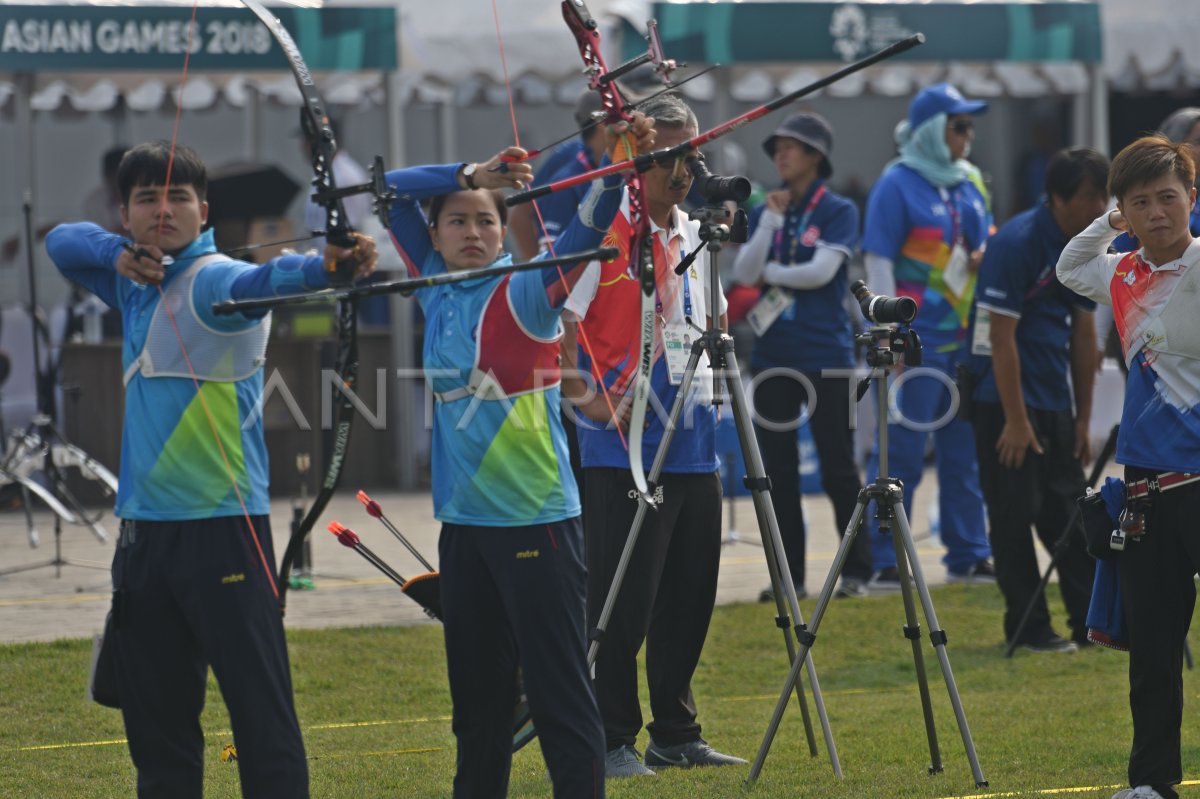 PANAHAN RECURVE MIXED TEAM ANTARA Foto