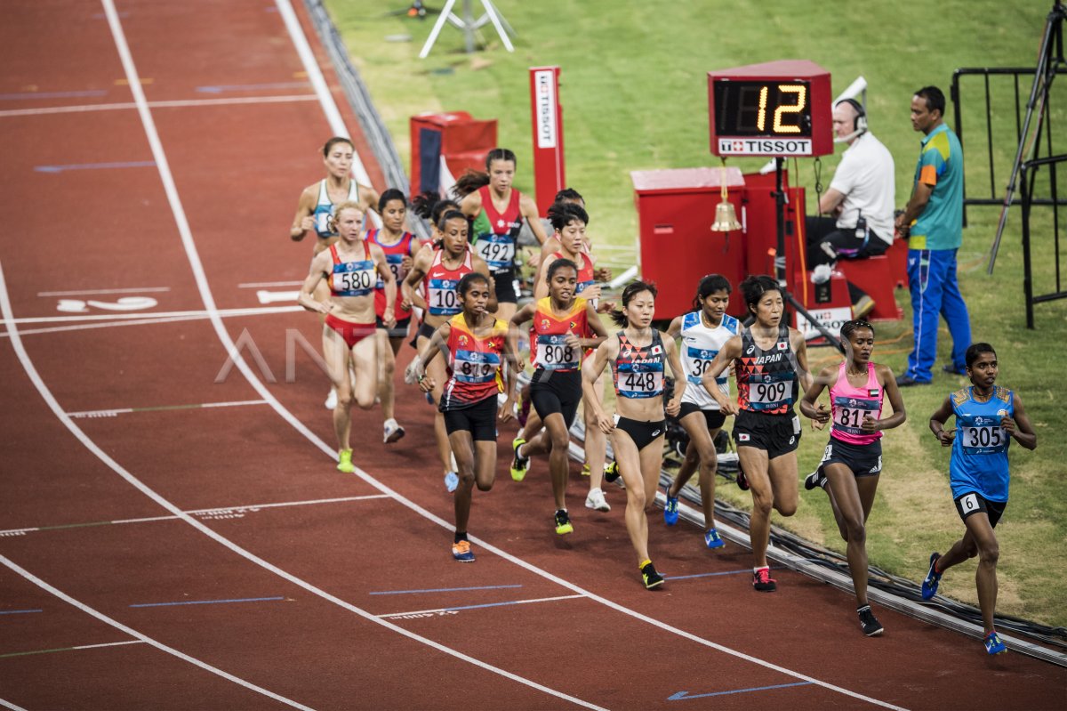 Atletik Lari Meter Putri Final Antara Foto