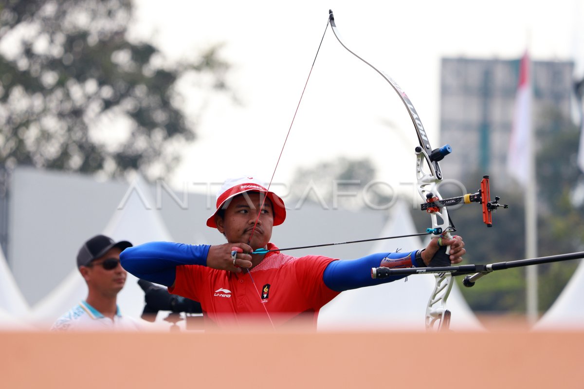 Panahan Bronze Medal Recurve Men Individual Antara Foto