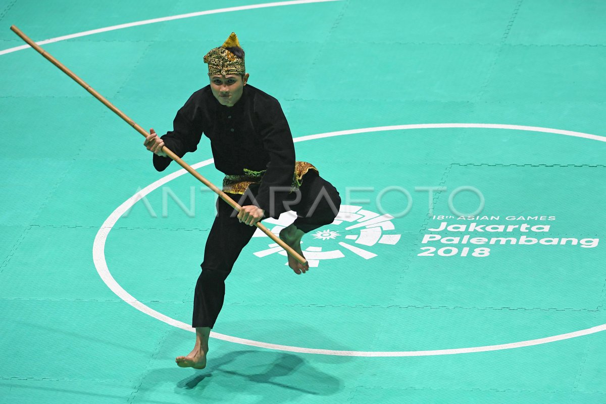 PENCAK SILAT SENI TUNGGAL PUTRA INDONESIA ANTARA Foto