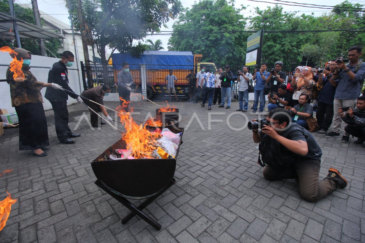 Pemusnahan Barang Bukti Kejaksaan Antara Foto