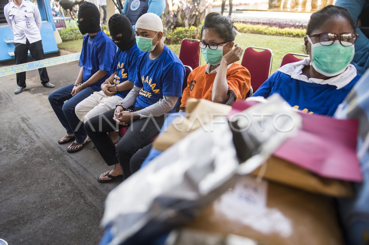 PEMUSNAHAN BARANG BUKTI NARKOTIKA ANTARA Foto