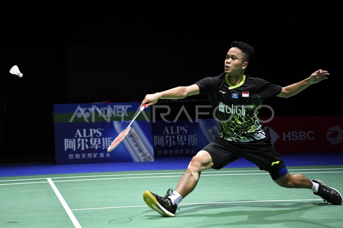 ANTHONY GINTING LOLOS KE 16 BESAR ANTARA Foto