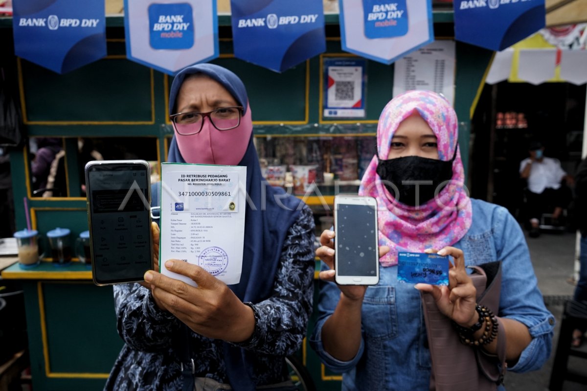 DIGITALISASI PASAR TRADISIONAL ANTARA Foto