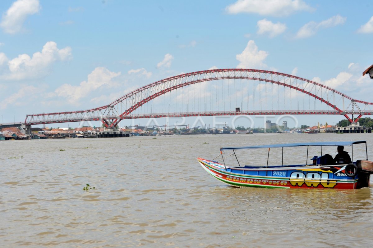 Target Perampungan Jembatan Musi Vi Antara Foto