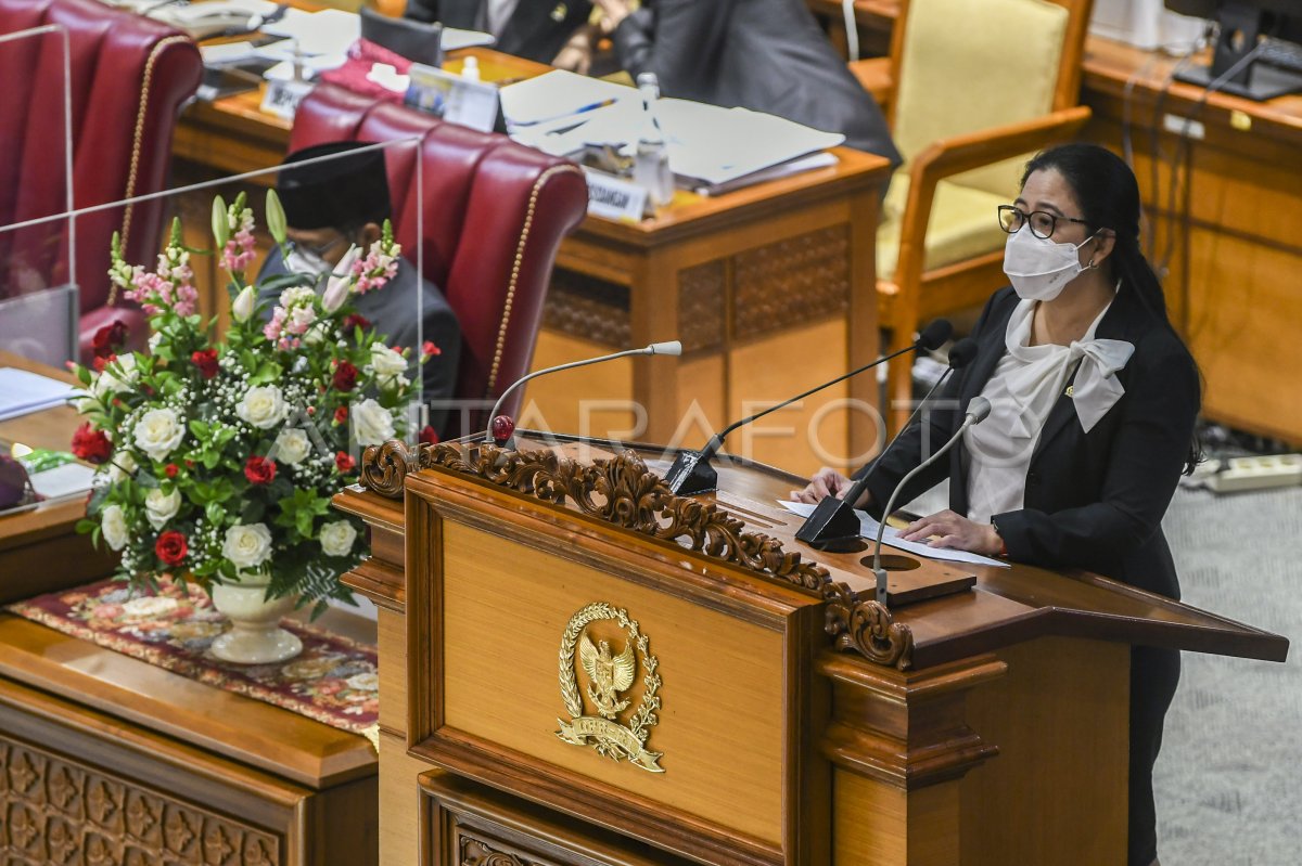 RAPAT PARIPURNA PEMBUKAAN MASA SIDANG DPR ANTARA Foto