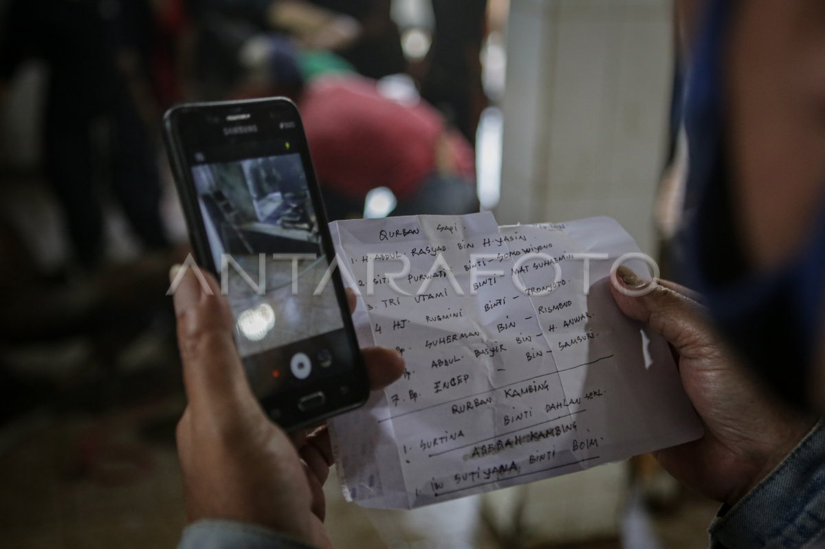 Permintaan Pemotongan Hewan Di Rph Meningkat Antara Foto