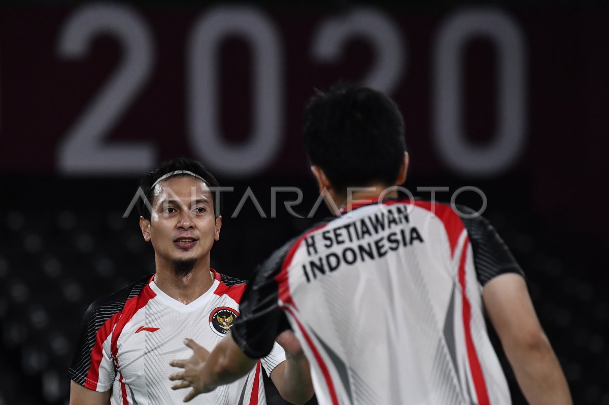 Ahsan Hendra Gagal Ke Final Antara Foto