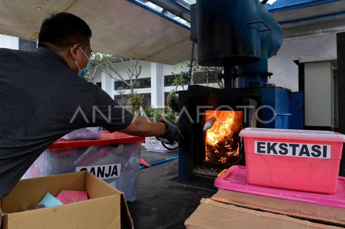 Pemusnahan Barang Bukti Kejaksaan Antara Foto