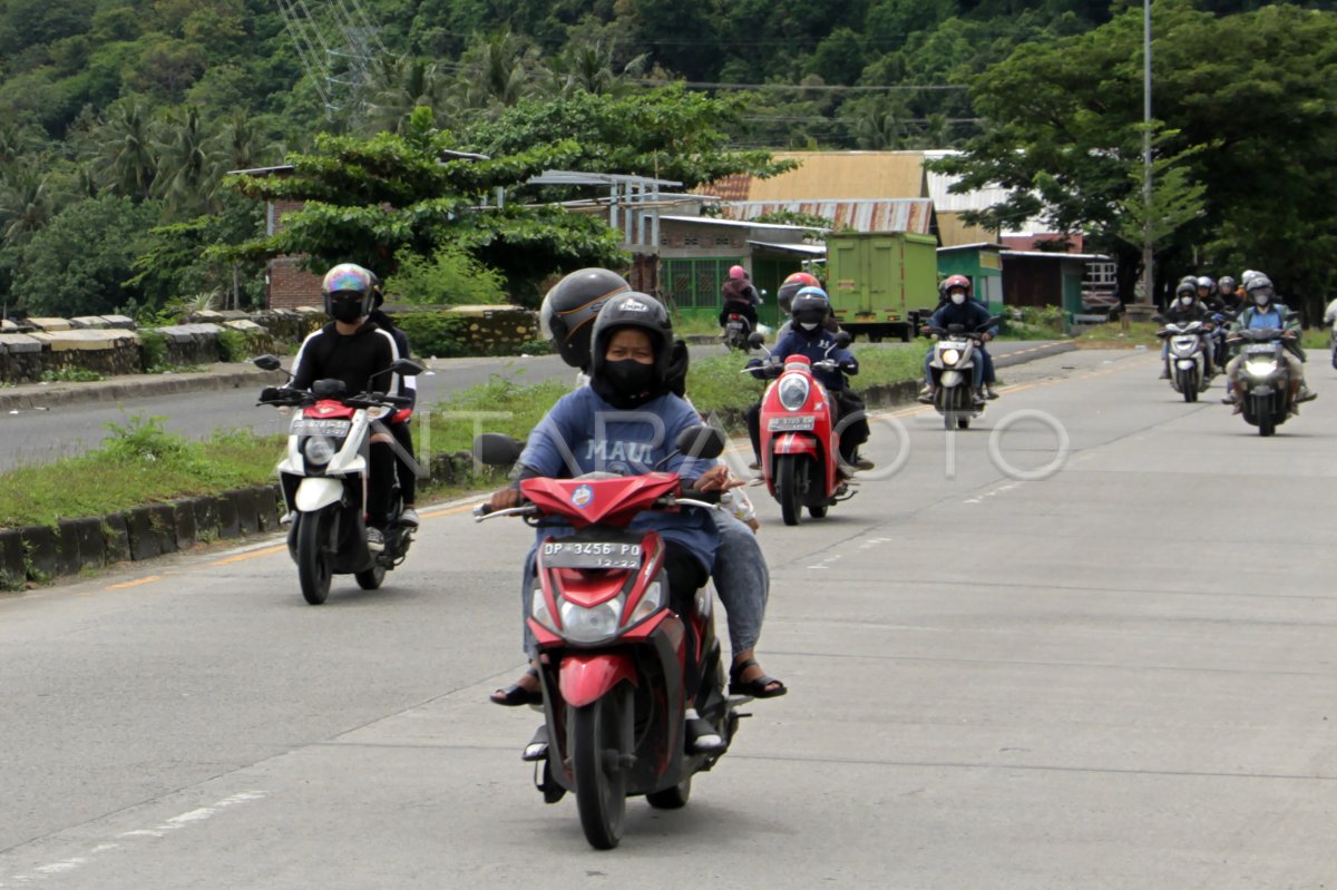 Puncak Arus Balik Di Jalur Trans Sulawesi Antara Foto