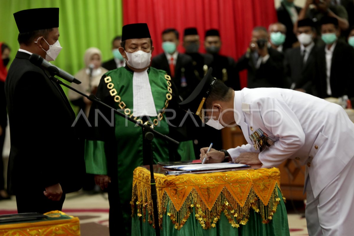 Pelantikan Penjabat Gubernur Aceh Antara Foto