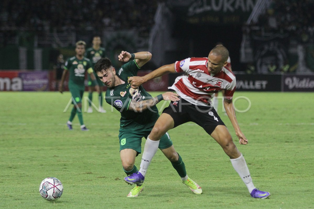 Persebaya Imbang Lawan Madura United Antara Foto