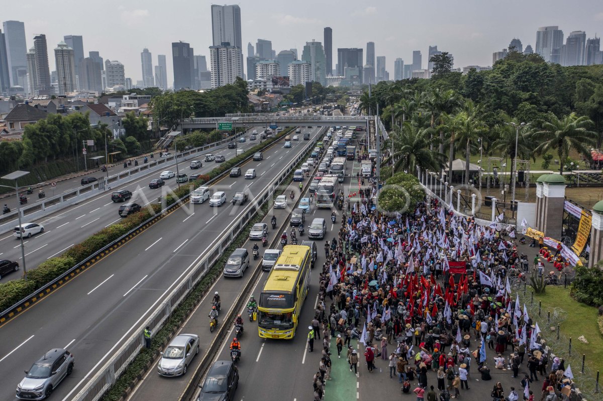 PERINGATAN HARI TANI NASIONAL ANTARA Foto