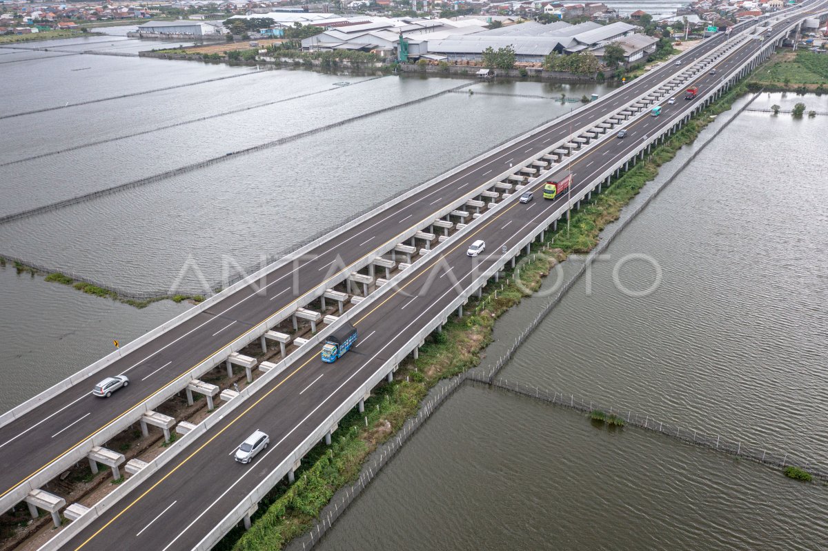 Jalan Tol Semarang Demak Beroperasi Fungsional Antara Foto