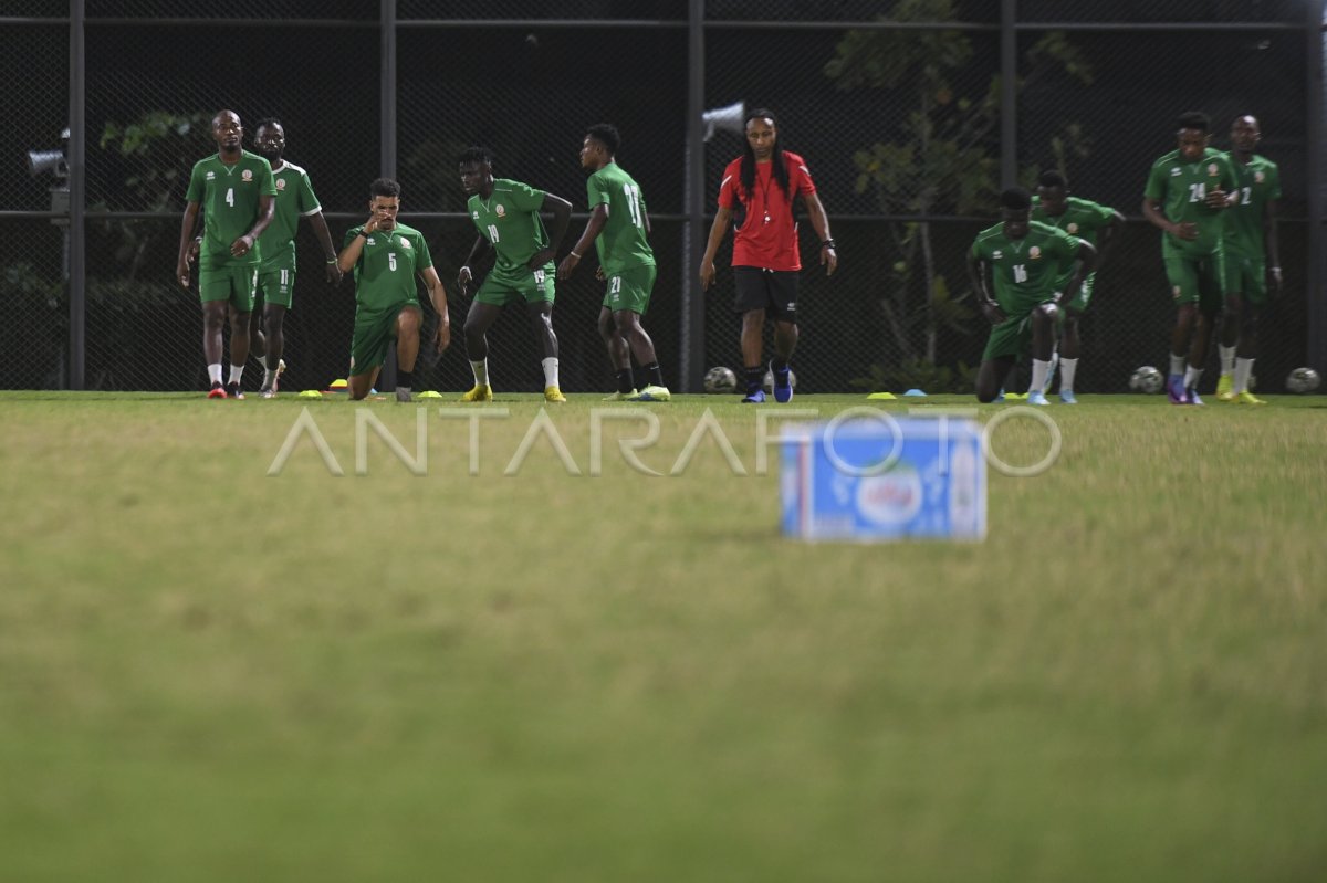 Latihan Timnas Burundi Jelang Lawan Indonesia Antara Foto