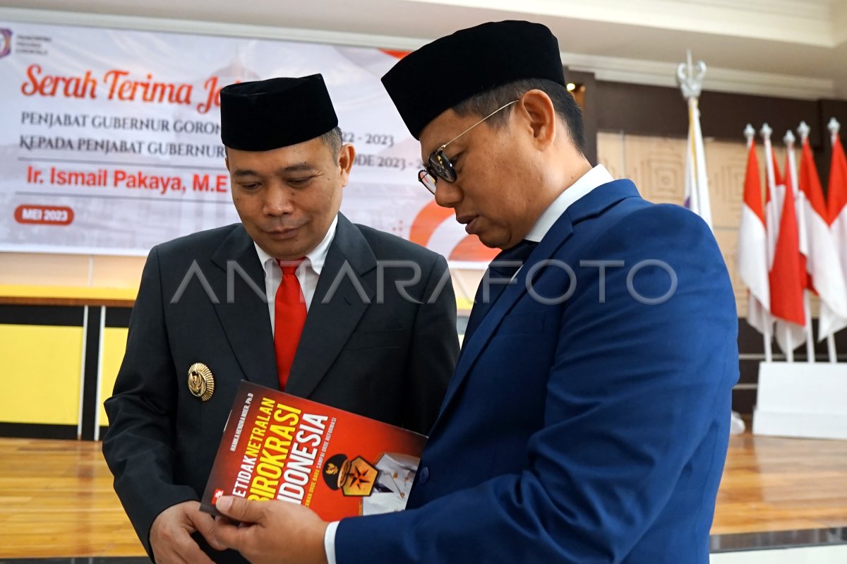 Sertijab Penjabat Gubernur Gorontalo Antara Foto