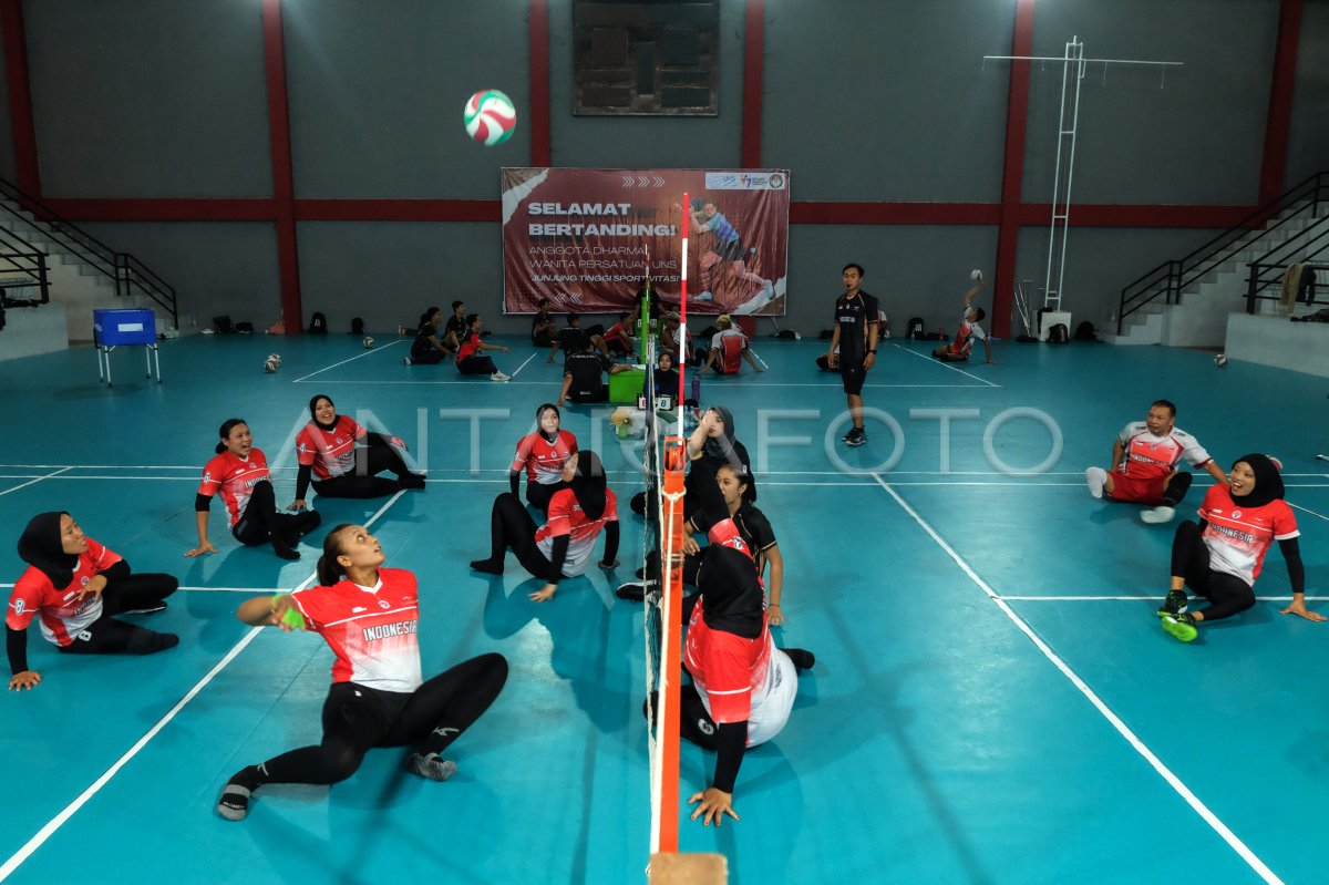 Pelatnas Voli Duduk Npc Antara Foto