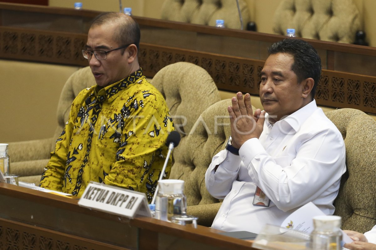 Rapat Dengar Pendapat Bahas Persiapan Pemilu Antara Foto