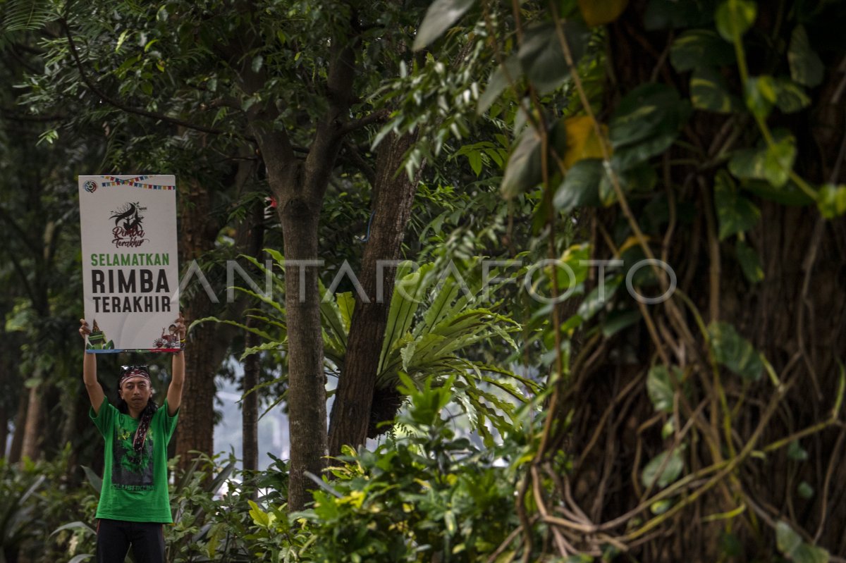 Aksi Hari Lingkungan Hidup Sedunia Antara Foto