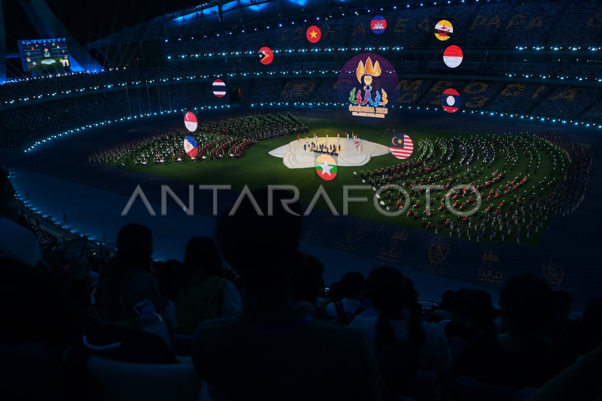 Penutupan Asean Para Games Kamboja Antara Foto