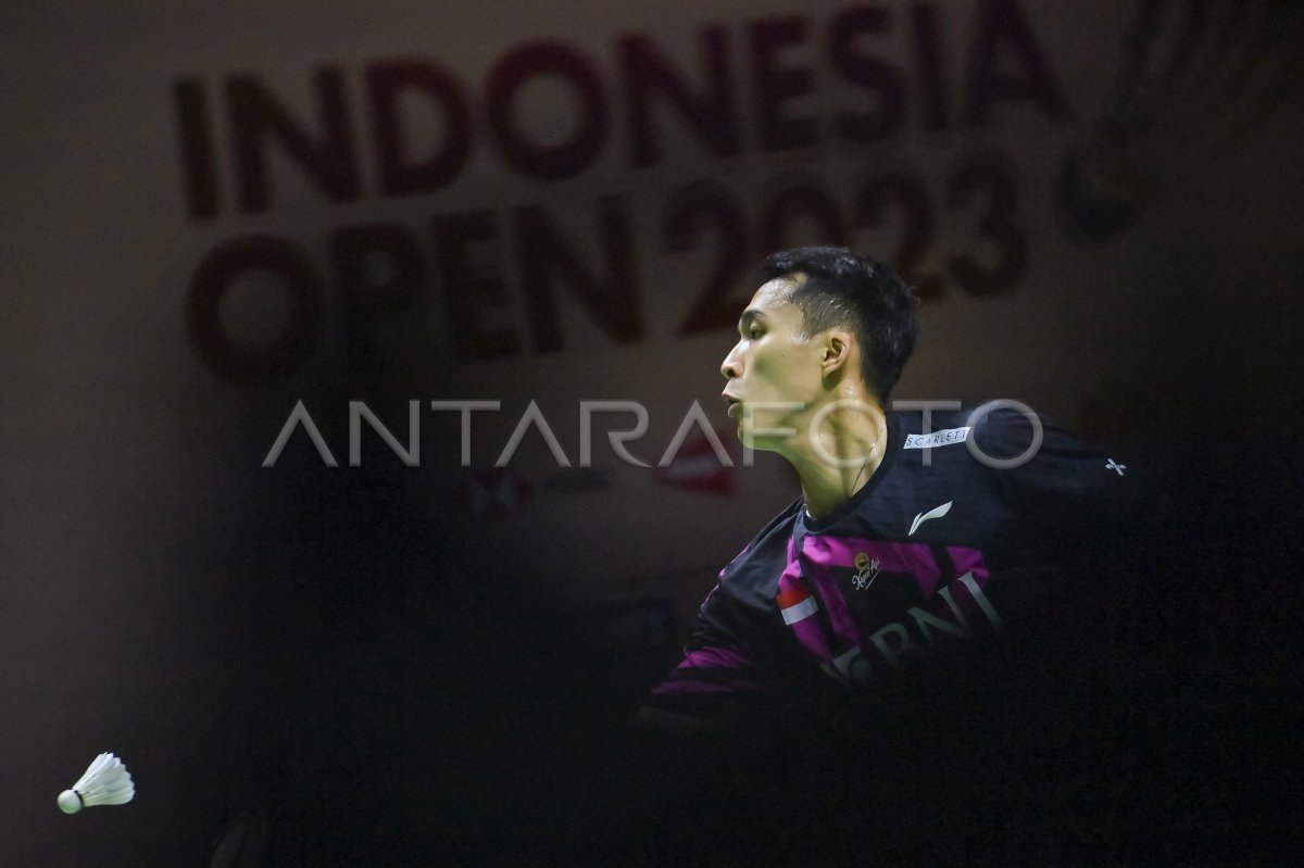 Jonatan Christie Melaju Ke Perempat Final ANTARA Foto