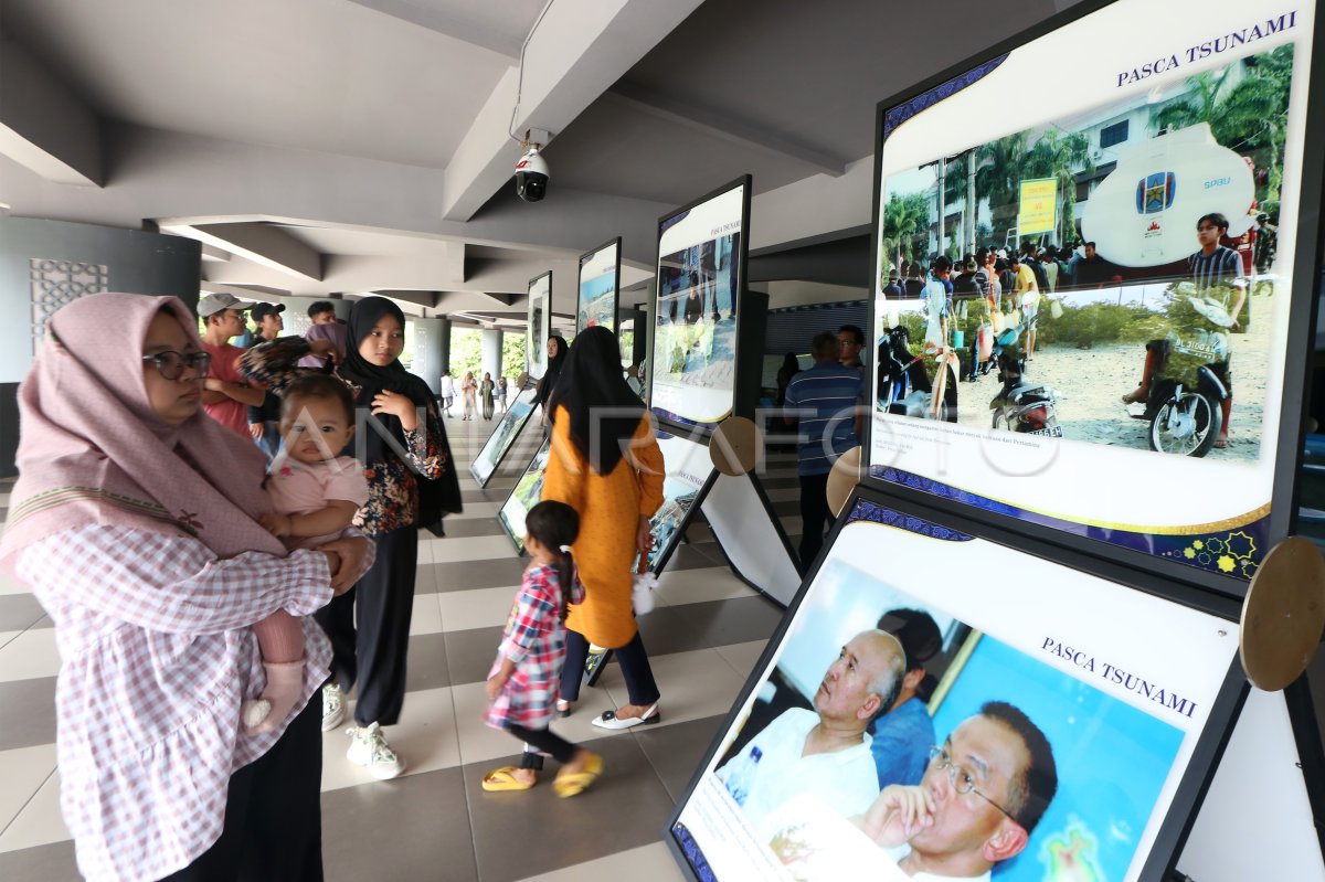 Destinasi Wisata Bencana Museum Tsunami Aceh Antara Foto