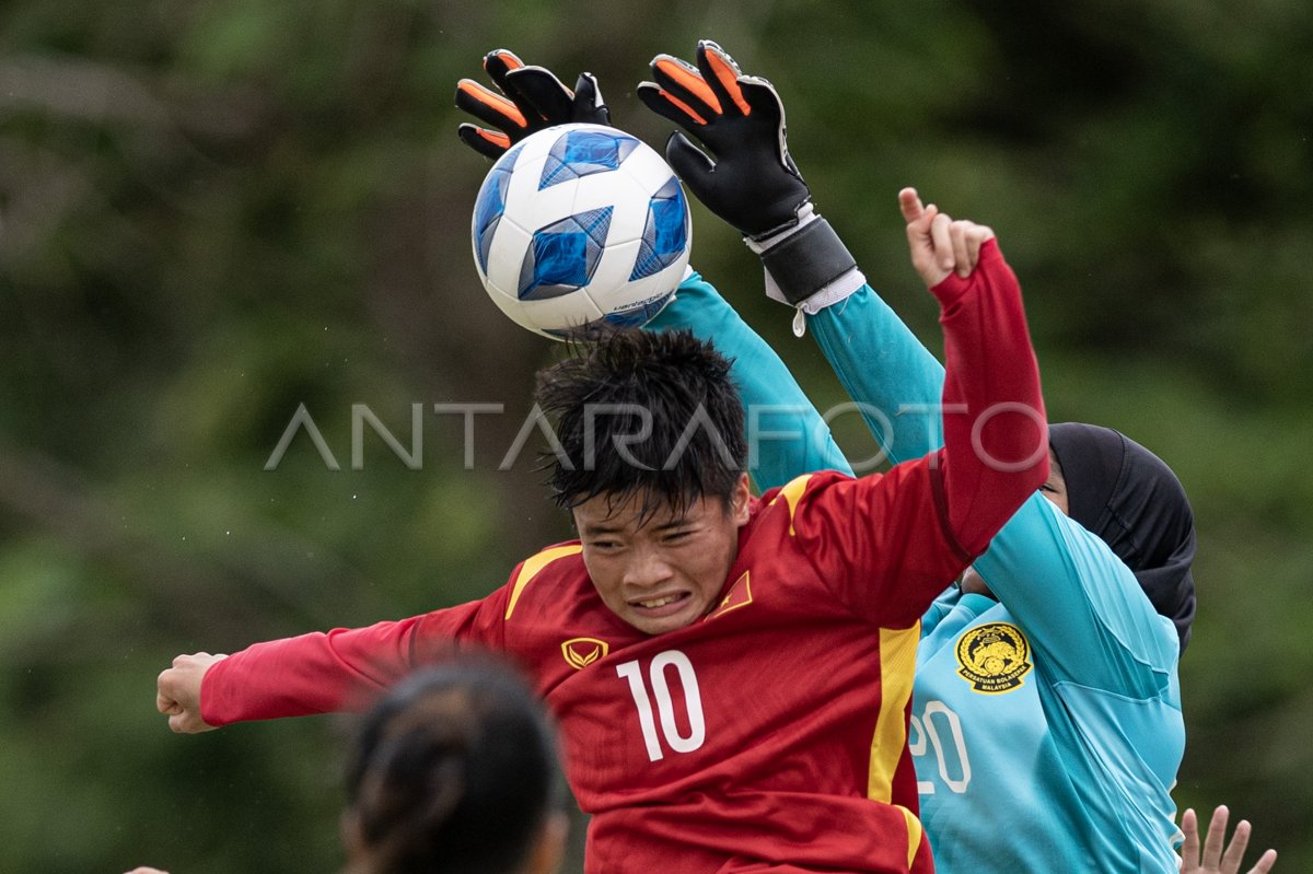 AFF U 19 Vietnam Vs Malaysia ANTARA Foto