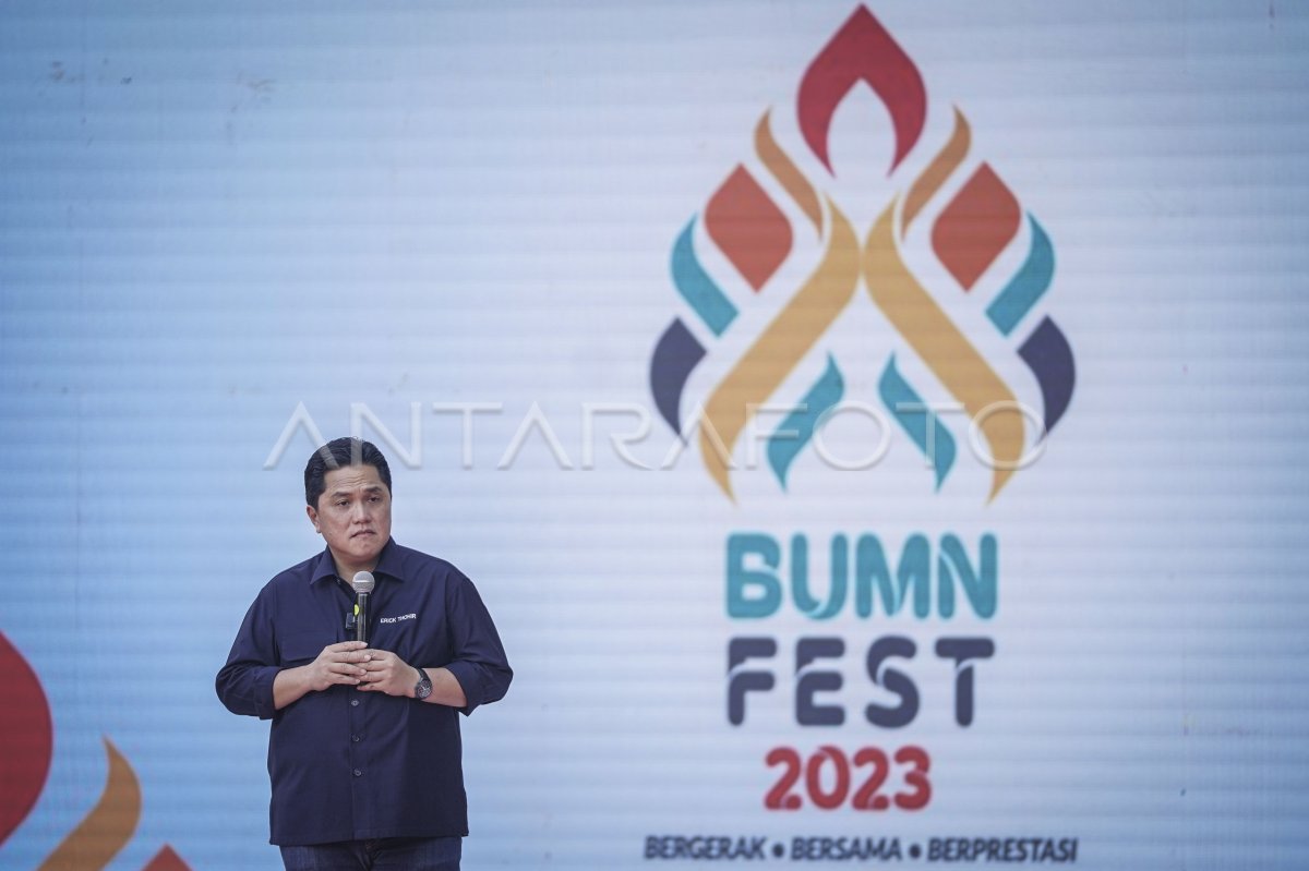 Pembukaan BUMN Fest 2023 ANTARA Foto