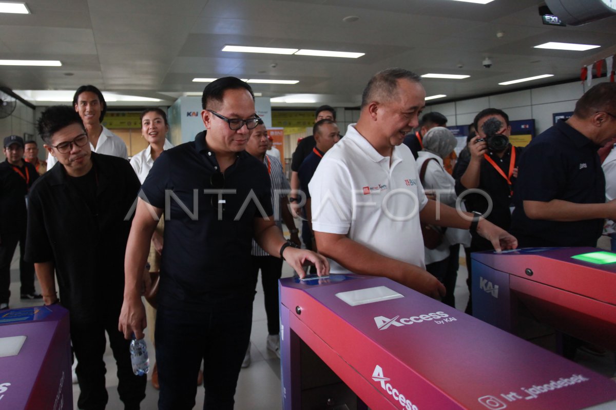 BNI Dukung Operasional LRT Jabodebek ANTARA Foto