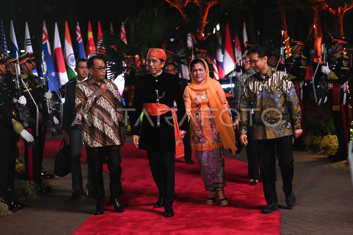 Gala Dinner Ktt Ke Asean Antara Foto