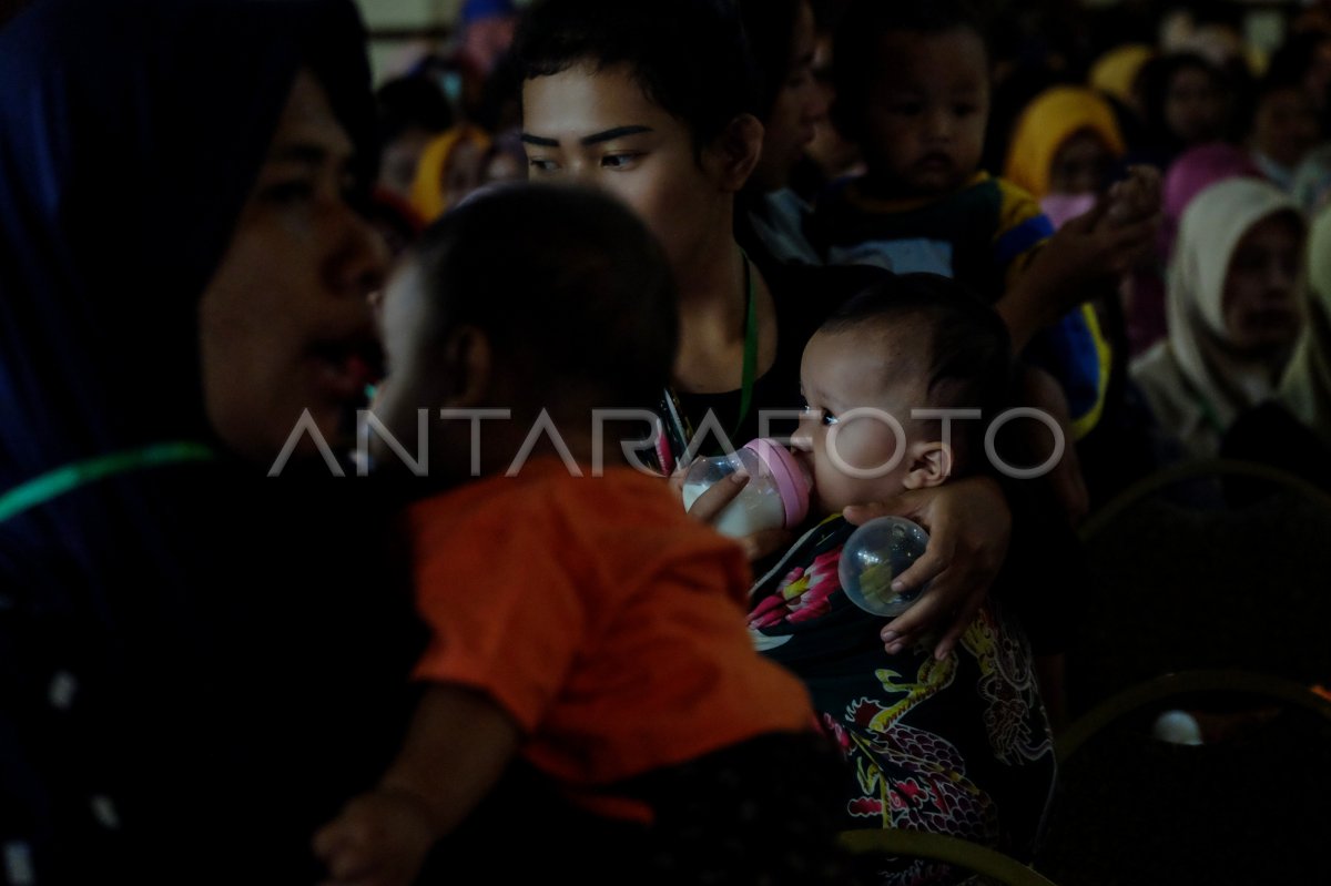 Edukasi Pencegahan Stunting ANTARA Foto