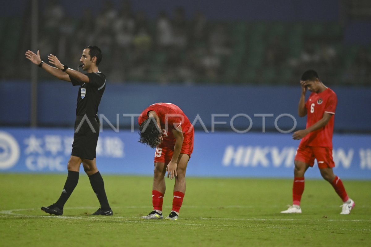 Timnas U 24 Kalah Melawan Uzbekistan ANTARA Foto