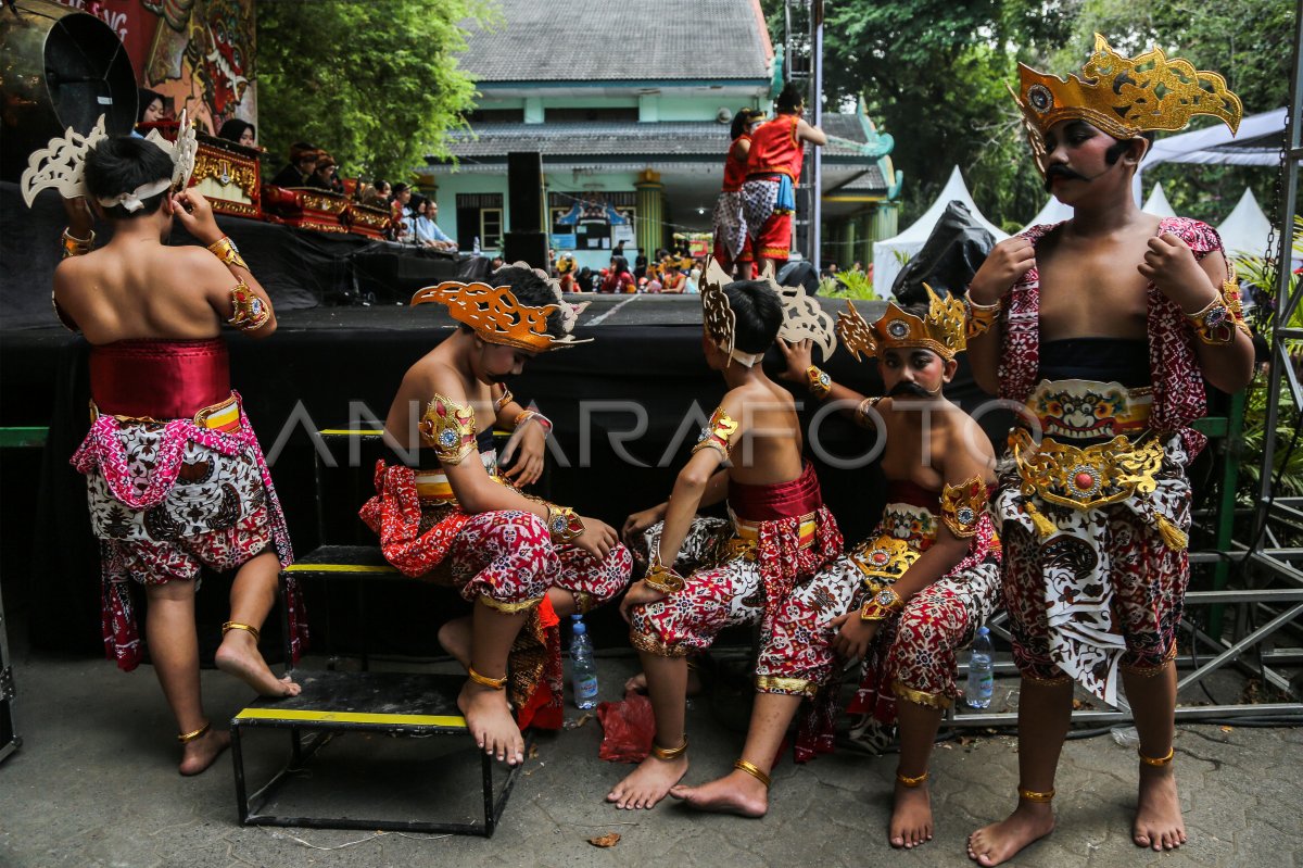 Pertunjukan Seni Tari Festival Wayang Orang Nasional ANTARA Foto