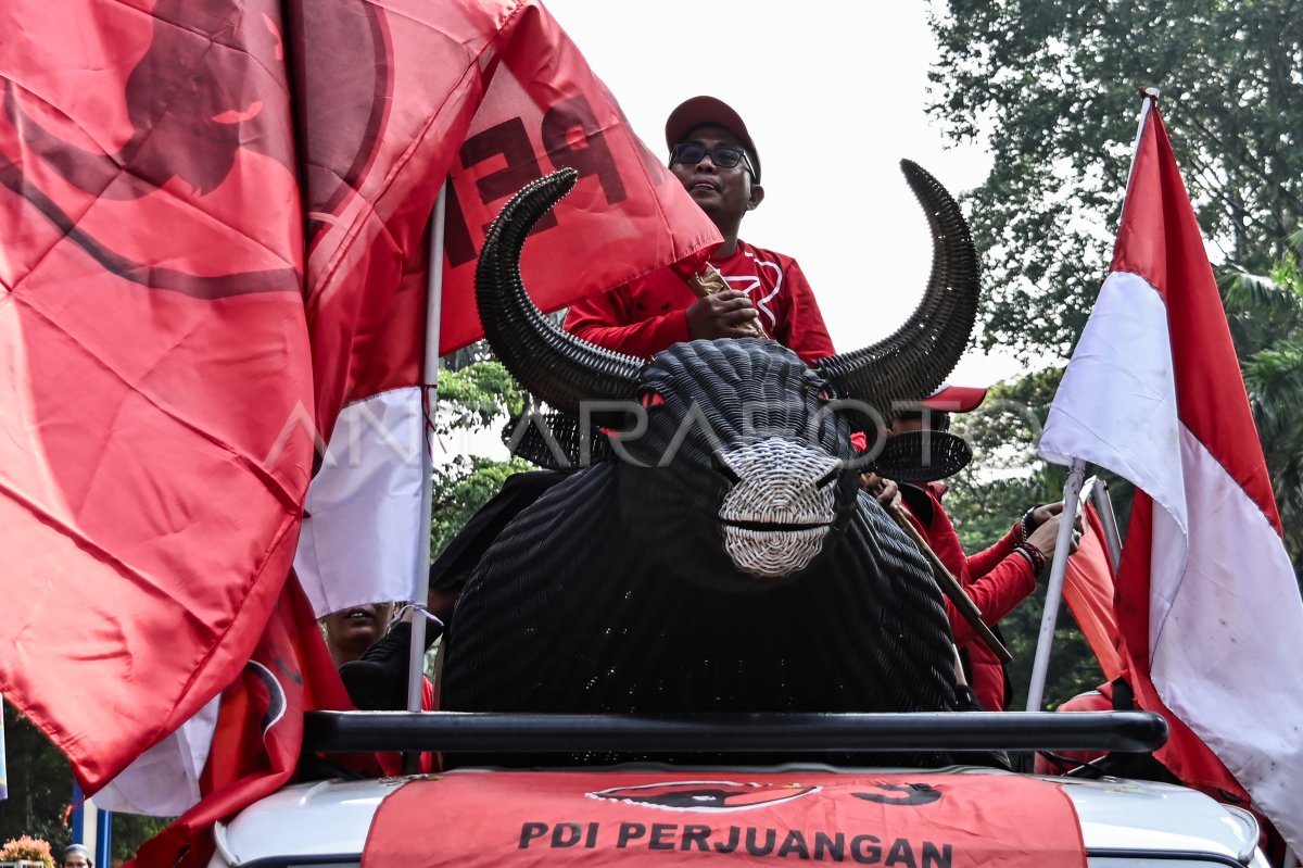 Kirab Sosialisasi Pemilu Di Tangerang Antara Foto