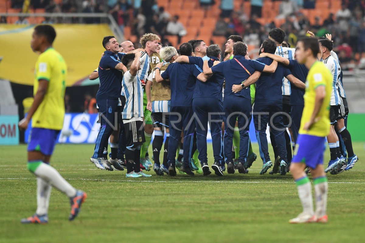 Perempat Final Piala Dunia U Argentina Kalahkan Brasil Antara Foto