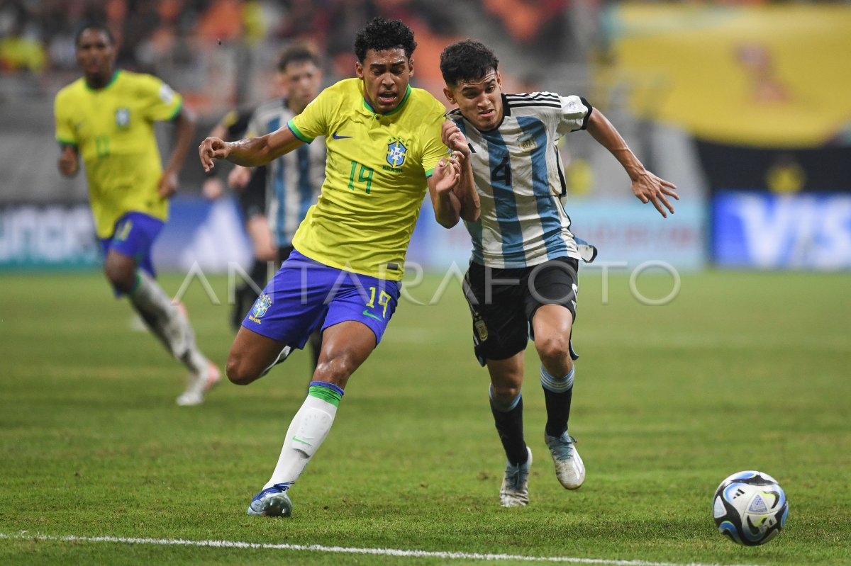 Perempat Final Piala Dunia U 17 Argentina Kalahkan Brasil ANTARA Foto