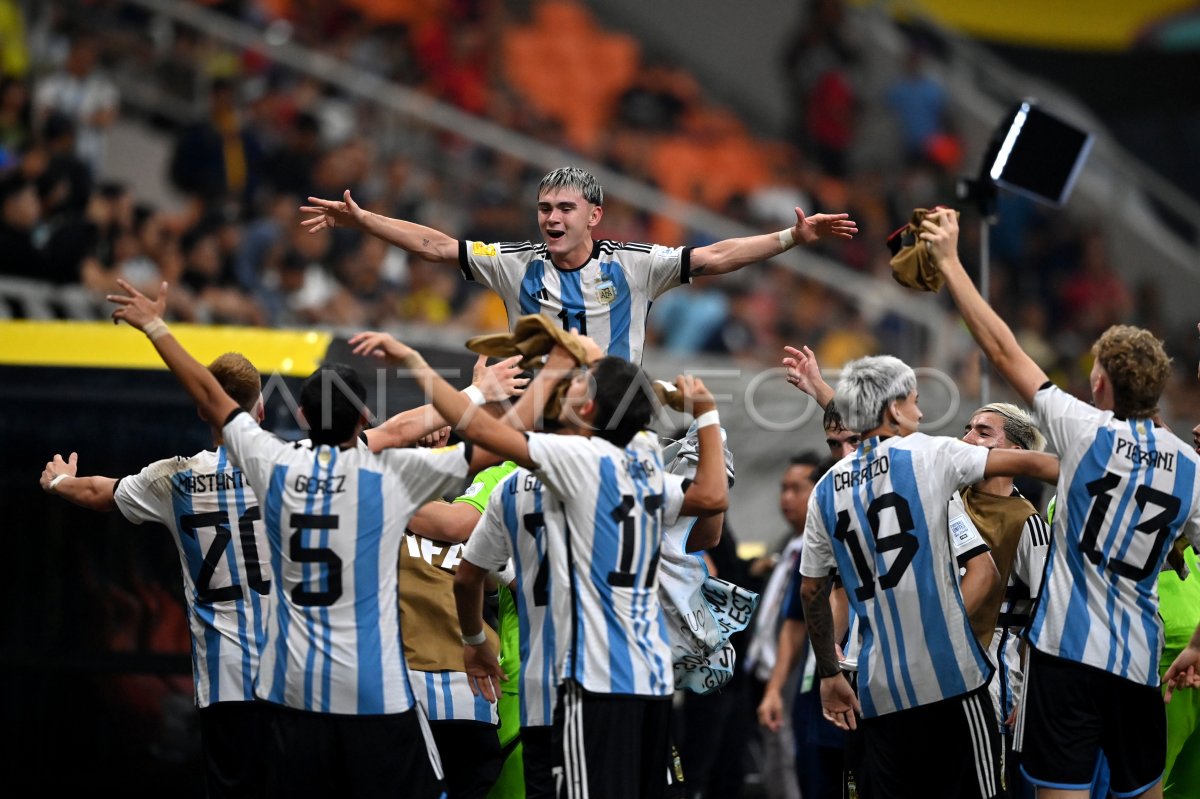 Perempat Final Piala Dunia U 17 Argentina Melaju Semifinal ANTARA Foto