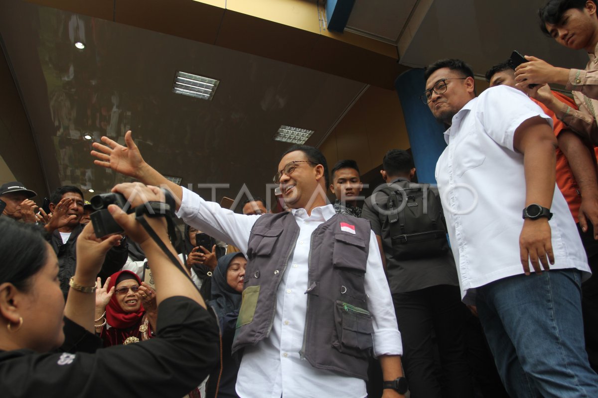 Kampanye Anies Baswedan Di Tanah Datar ANTARA Foto