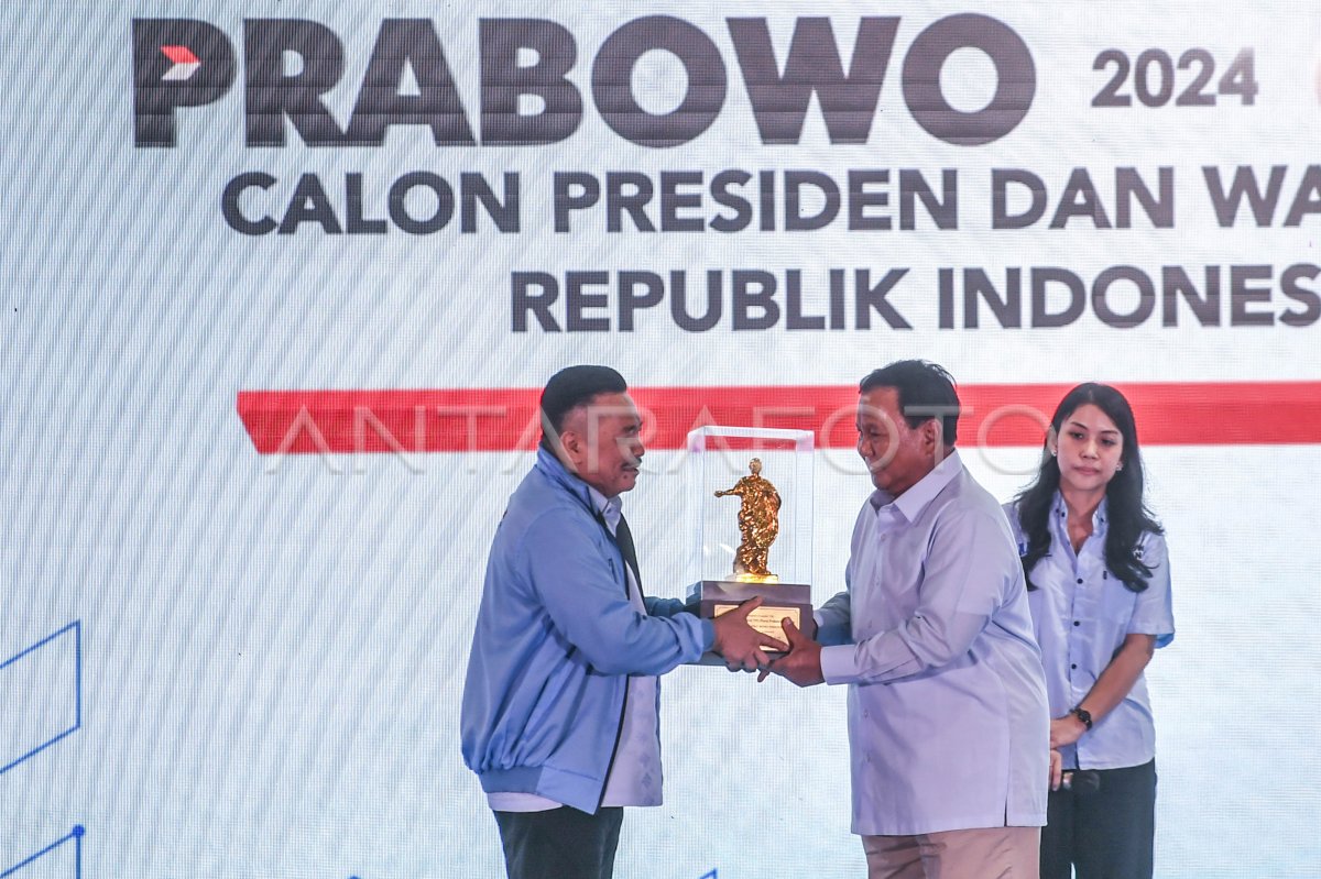 Aliansi Advokat Indonesia Bersatu Dukung Prabowo Gibran ANTARA Foto