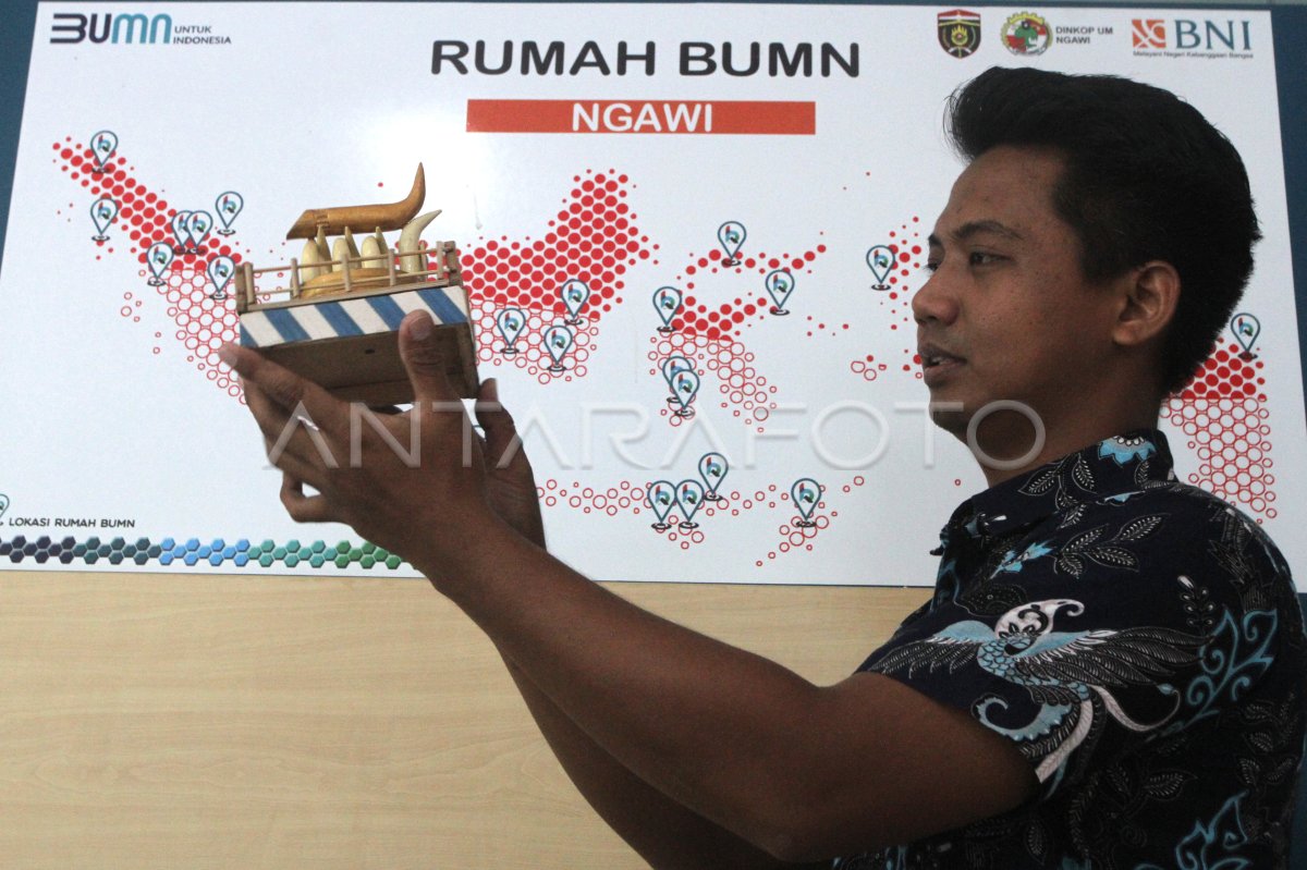 Upaya Peningkatan Usaha UMKM Melalui Rumah BUMN ANTARA Foto