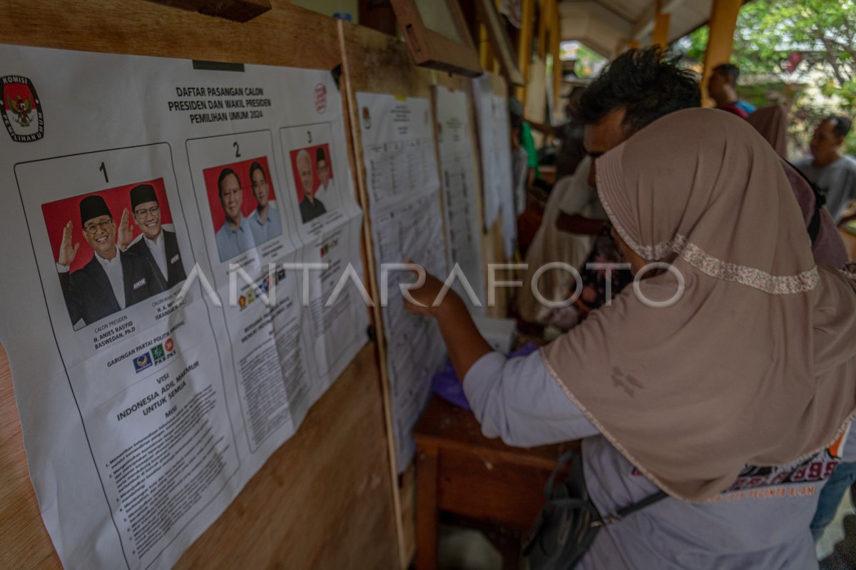 Pemungutan Suara Susulan Di Demak ANTARA Foto