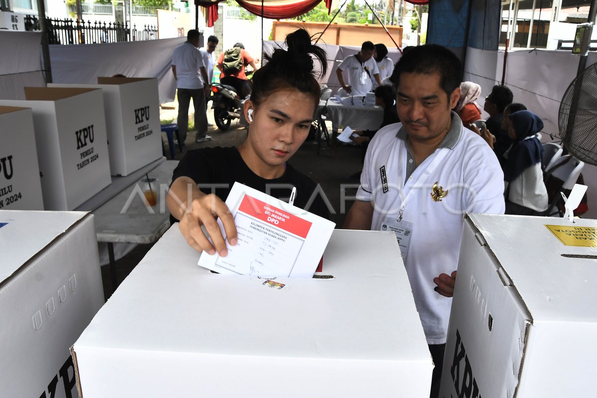 Pemungutan Suara Susulan Di Sunter Jaya Antara Foto