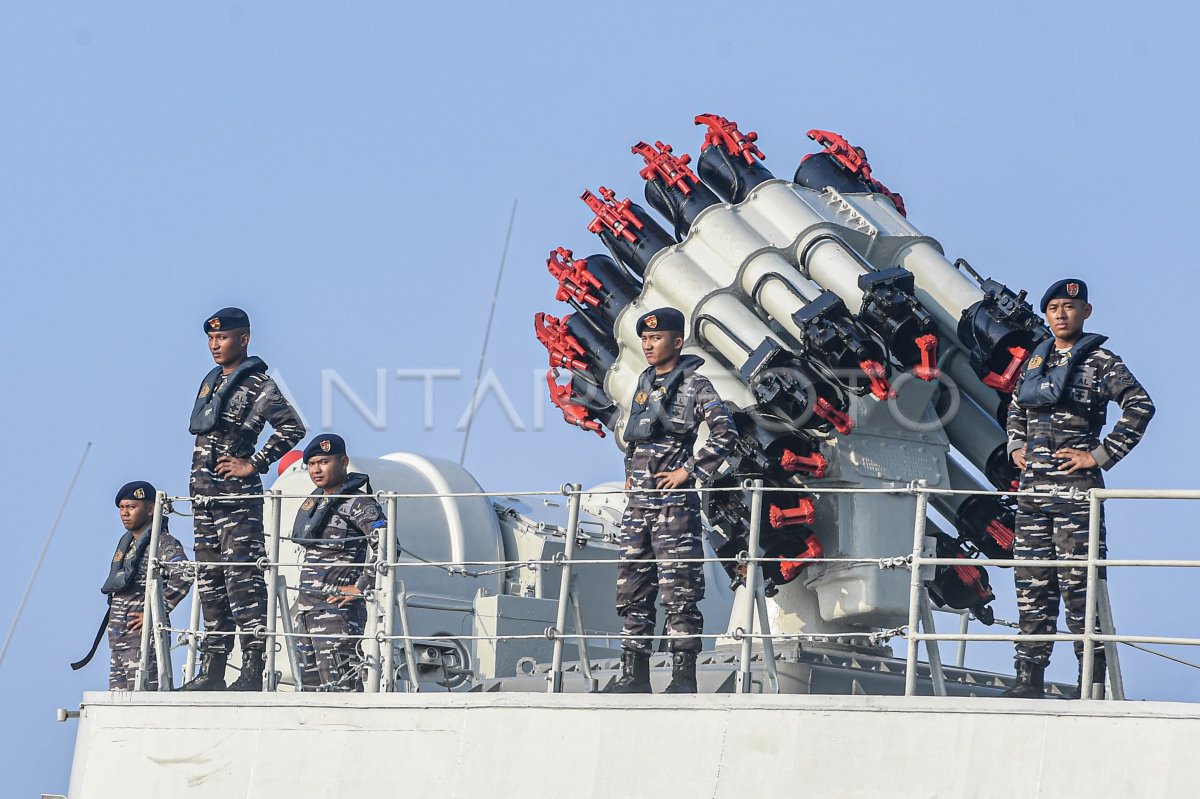 Koarmada I Tni Al Inspeksi Kapal Perang Jelang Pergantian Pangkoarmada